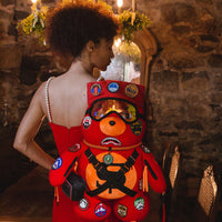 THE GLOBAL EXPEDITION MONEYBEAR TEDDYBEAR BACKPACK