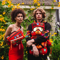 THE GLOBAL EXPEDITION MONEYBEAR TEDDYBEAR BACKPACK