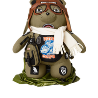 CALL OF DUTY AVIATOR FEARLESS MONEYBEAR TEDDYBEAR BACKPACK