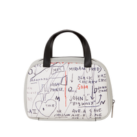 OFFICIAL BASQUIAT UNTITLED (CHEESE POPCORN) 1983 HANDBAG