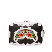THE FLORAL CUT TOILETRY BAG