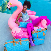 ILLUCHAINS TURQ CROSSOVER CLUTCH