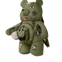 SPECIAL OPS FULL THROTTLE MONEYBEAR TEDDYBEAR BACKPACK