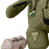 SPECIAL OPS FULL THROTTLE MONEYBEAR TEDDYBEAR BACKPACK