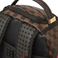 PINK DRIP BROWN CHECK DLX