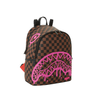 PINK DRIP BROWN CHECK SAVAGE