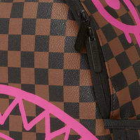 PINK DRIP BROWN CHECK SAVAGE