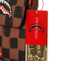 SHARKS IN PARIS PAINTED MESSENGER SLING