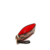 SHARKS IN PARIS PAINTED CROSSOVER CLUTCH