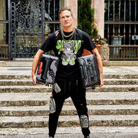 3AM NEVER SLEEP SHARKNAUTICS HARDSHELL CARRY-ON LUGGAGE