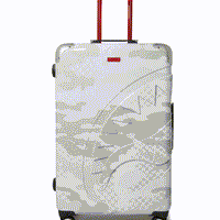 3AM LE BLANC SHARKITECTURE HARDSHELL FULL-SIZE LUGGAGE