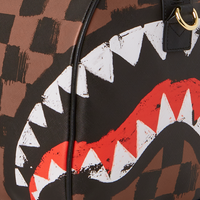 SHARKS IN PARIS PAINTED DUFFLE