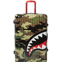 SPRAYGROUND- SHARKNAUTICS (CAMO) 29.5” FULL-SIZE LUGGAGE LUGGAGE