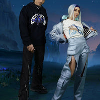 LEAGUE OF LEGENDS JINX SHARK HOODY