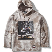 STAR WARS MANDALORIAN GUNNER HOODY (BROWN TIEDYE)