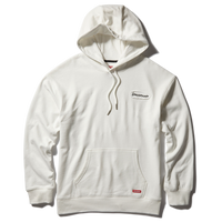 MONEY BEAR APPLIQUE HOODY (WHITE)