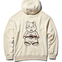 RIPPED MONEY BEAR HOODY (KHAKI)