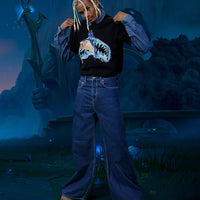 LEAGUE OF LEGENDS FIZZ T-SHIRT (BLACK)
