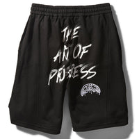 THE ART OF PROGRESS SHORTS (BLACK)