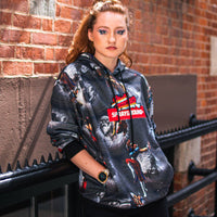 STREET FIGHTER MICHELANGELO HOODY (BLACK)