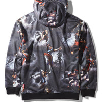 STREET FIGHTER MICHELANGELO HOODY (BLACK)