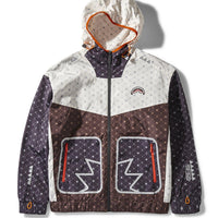 V.V.I.P. ZIP UP HOODED WINDBREAKER