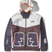 V.V.I.P. ZIP UP HOODED WINDBREAKER