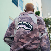 SHARK CHECK WINDBREAKER (PURPLE)