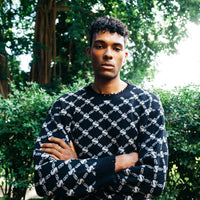 MONEYGRAM KNIT CREW (BLACK)