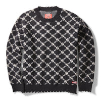 MONEYGRAM KNIT CREW (BLACK)