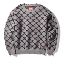MONEYGRAM KNIT CREW (GRAY)