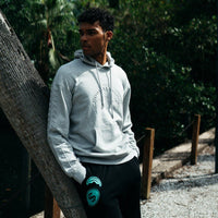 EMBOSSED SHARK HOODY (GRAY)