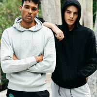 EMBOSSED SHARK HOODY (GRAY)