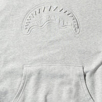 EMBOSSED SHARK HOODY (GRAY)