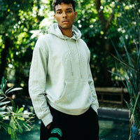 EMBOSSED SHARK HOODY (GRAY)