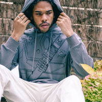 STAR WARS MANDALORIAN ARMOR HOODY (GRAY)