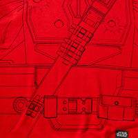 STAR WARS MANDALORIAN ARMOR HOODY (RED)