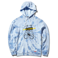 TIE DYE MONEY BEAR HOODIE