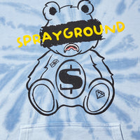 TIE DYE MONEY BEAR HOODIE