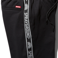 SG LOGO TAPE KNIT SHORTS (BLACK)