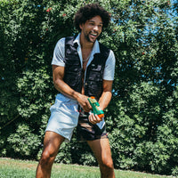 SPLIT BITE CAMO SHOTO SWIM TRUNKS