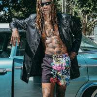 HALF GRAFF SHOTO SWIM TRUNKS