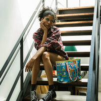 OFFICIAL BASQUIAT MITCHELL CREW 1983 TOTE