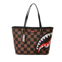 SHARKS IN PARIS PAINTED TOTE