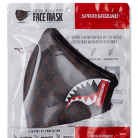 SHARKS IN PARIS VEGAN LEATHER FACE MASK
