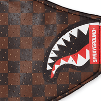 SHARKS IN PARIS VEGAN LEATHER FACE MASK