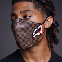 SHARKS IN PARIS VEGAN LEATHER FACE MASK