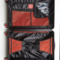 SPRAYGROUND- SHARKITECTURE (BLACK) 29.5” FULL-SIZE LUGGAGE LUGGAGE