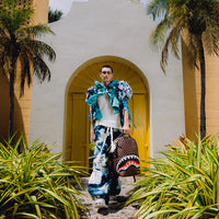 SHARKS IN PARIS GRIN & GRIND BACKPACK