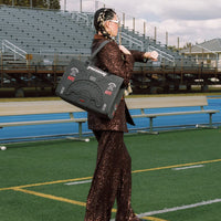 GRID LOCKED TORTUGA TOTE